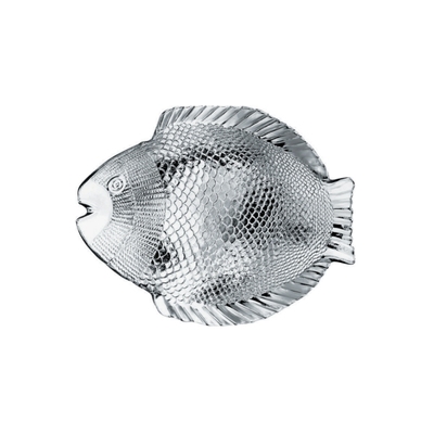 帕莎帕琦 土耳其进口玻璃鱼型盘水果盘干果盘零食盘子