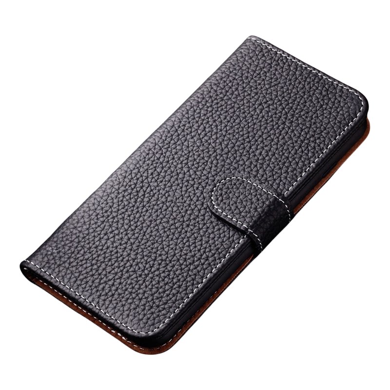 适用红米K100promax手机壳RedmiK100pro新款小米真皮翻盖磁吸带搭扣保护套软壳全包防摔高端插卡钱包外壳男女
