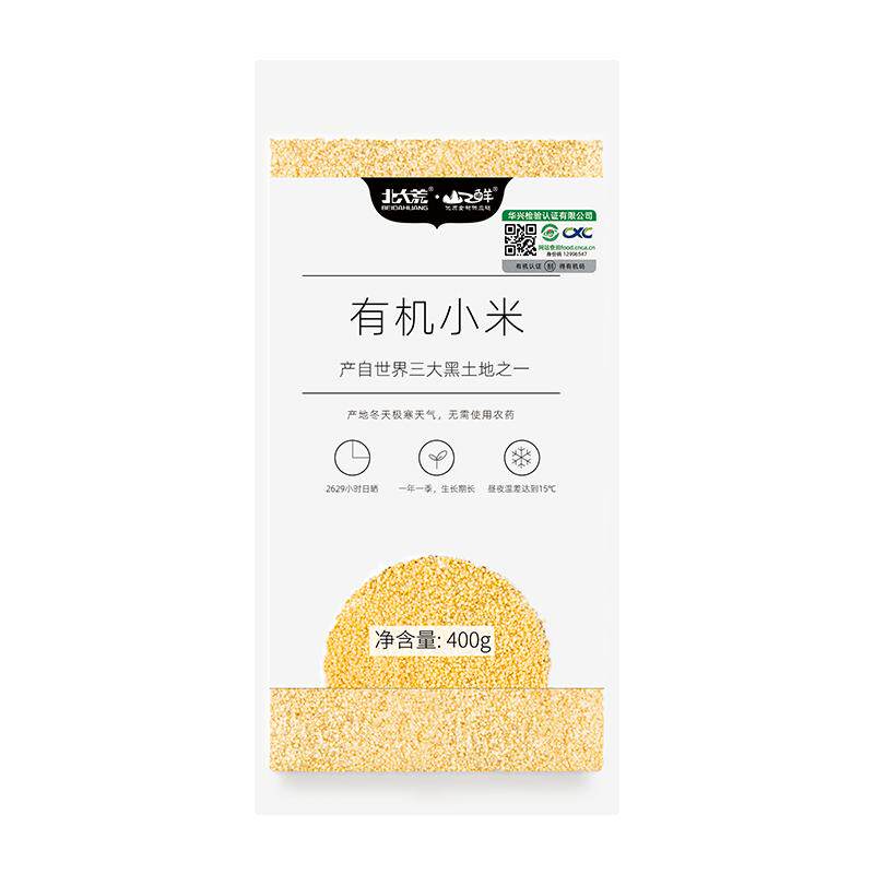 25年新北大荒山之鲜有机小米400g