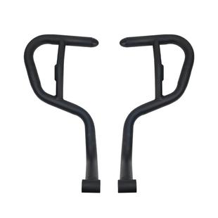 适用于豪爵tr300护杠保险杠防摔前护杠边包折叠靠背plus改装配件