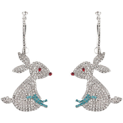 物种乔晶晶同款兔子荣耀耳夹耳圈