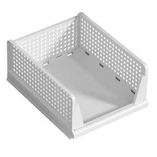 折叠衣服收纳筐可叠加抽屉式收纳篮衣柜分层隔板整理抽拉式置物架