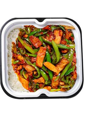 渝珍姜爆鸭小炒肉煲仔饭自热米饭