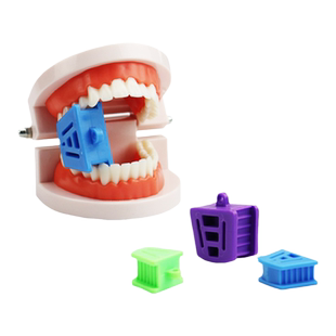 牙垫口内支撑器大中小咬合垫后牙开口器牙垫张口嘴练习口内支撑器