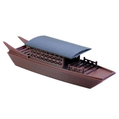 鱼缸漂浮造景小船摆件仿古