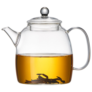 玻璃小茶壶耐高温高档茶水分离新款一人用喝茶家用功夫泡茶壶茶具