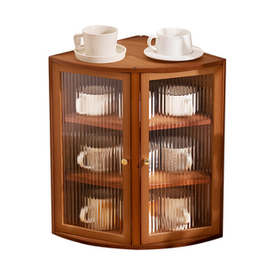 水杯子收纳置物架桌面杯架马克杯水吧咖啡多层茶具储物家用餐边柜