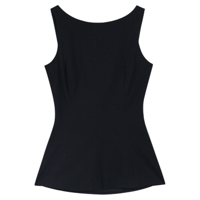 NEVA HU悸动心思 法式吊带背心女夏外穿设计感蝴蝶结露背无袖上衣