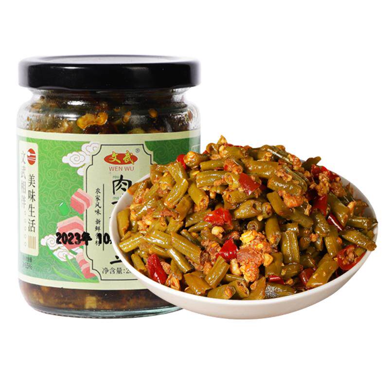 文武酸豆角瓶装下饭菜即食开胃