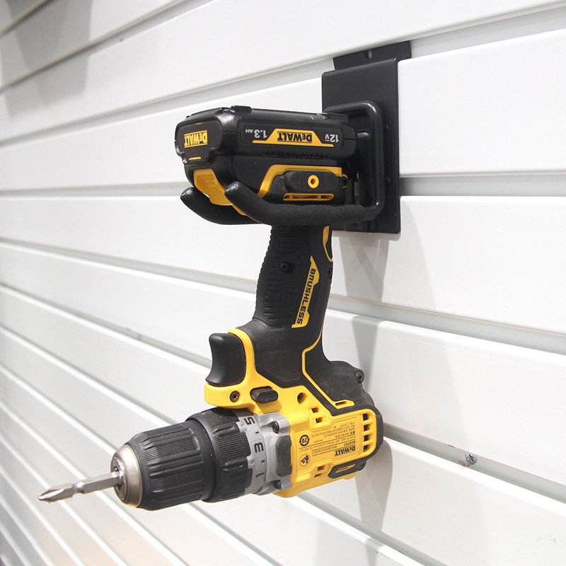 PVC塑料槽板加厚展示架车库壁挂货架专用板螺丝上墙安装无缝拼接