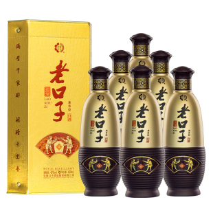 口子窖濉溪老口子42度450ml*6整箱 纯粮食见详细白酒口粮酒