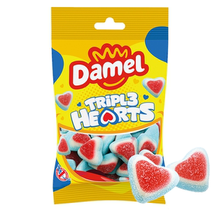 【超划算】欧洲进口Damel爱果乐心动草莓味软糖儿童零食草莓糖