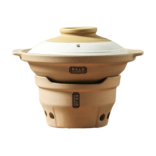 郸韵土陶砂锅明火耐高温干烧不裂米线煲仔饭炖锅打边炉烧烤木炭炉