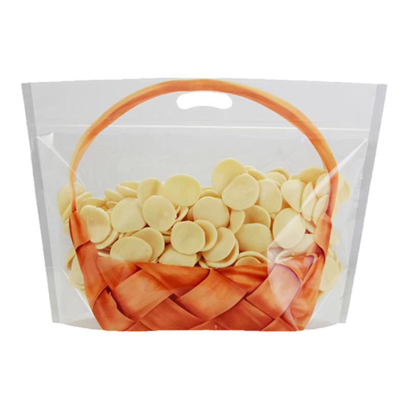 自立自封袋花生瓜子休闲食品手提