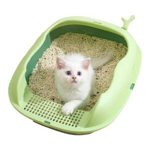 猫砂盆超大号防外溅猫砂盘猫厕所全开放式防臭特大猫沙盆猫咪用品