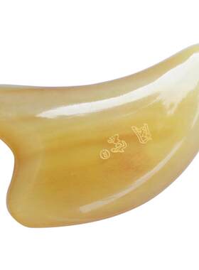 天然角面部刮痧板排毒淋巴美容
