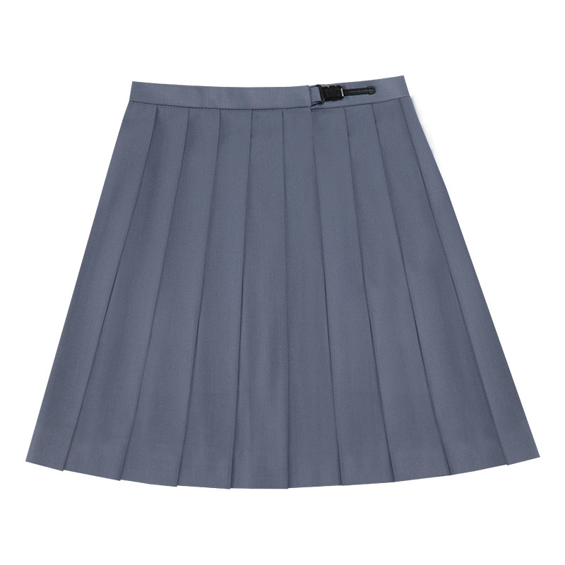清仓款灰蓝色百褶裙jk制服