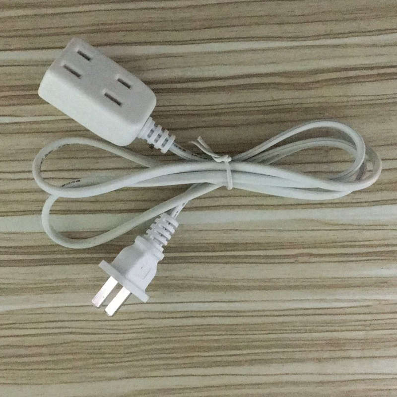 电源延长线 220V纯铜母插头路由器手机充电插座小风扇转向电源线