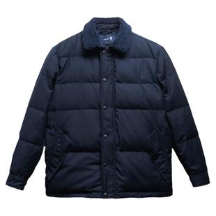 中年爸爸冬装羽绒服男中老年人保暖宽松夹克外套老人爷爷冬季衣服