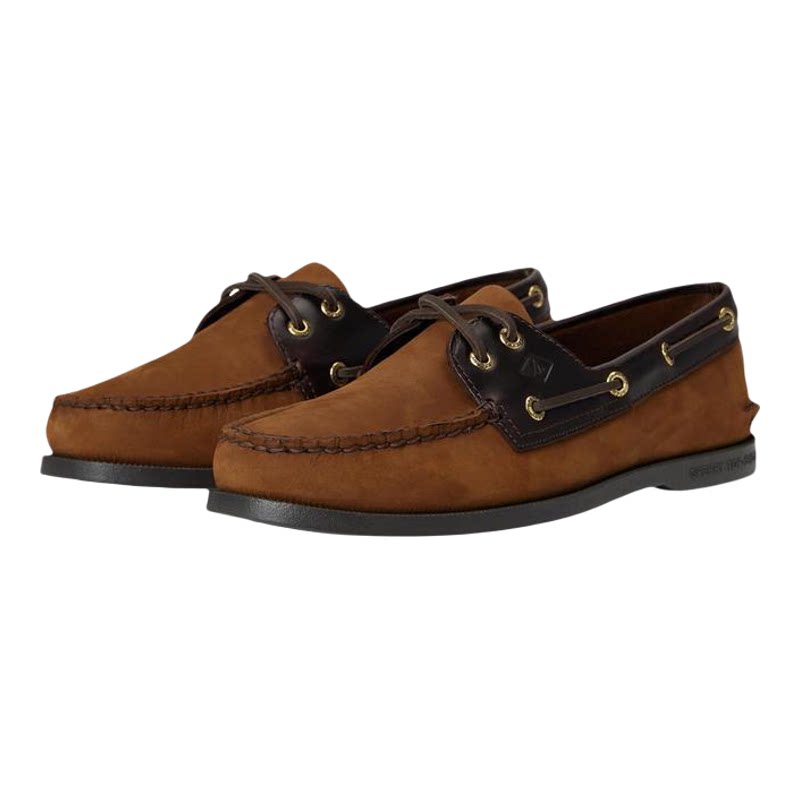 海外代购SPERRY男士时尚休闲鞋防滑减震舒适圆头系带日常通勤