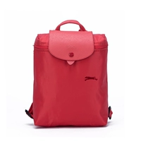 Вышитый конной рюкзак красный