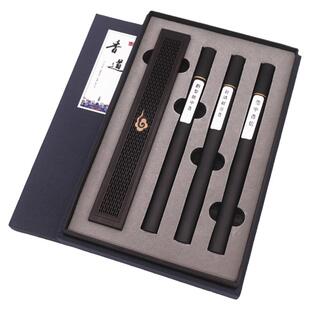 鹅梨帐中香天然线香雪中春信熏香插家用室内伴手礼佛香炉套装送礼