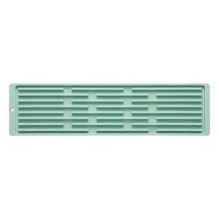 硅胶窄缝锅盖垫厨房灶台窄边锅盖收纳防滑放置垫砧板控水沥水垫子