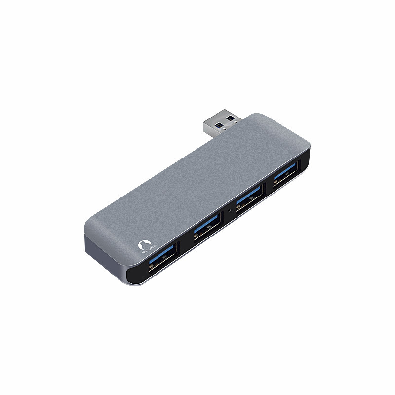 Snowkids拓展坞usb扩展器直插USB转4USB3.0转换器Typec高清视频hdmi适用笔记本电脑苹果USB多接