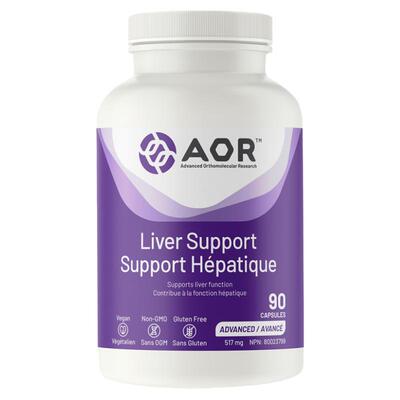 加拿大 AOR Liver Support 肝脏支持 水飞蓟 NAC 熬夜解酒