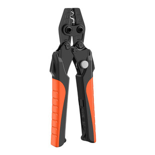 SJ-6D小型压线钳冷压端子钳裸端子压接钳铜线鼻子棘轮端子点压钳