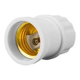 12个悬吊式e27灯口灯头底座螺口灯泡led灯座节能吊灯头陶瓷灯头