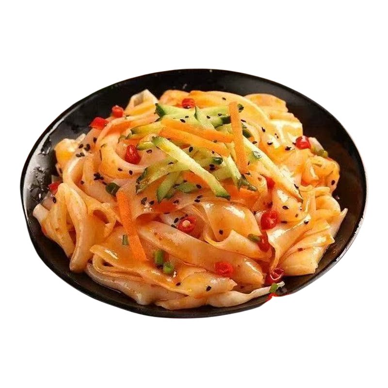 红油麻酱凉皮开袋即食正宗半成品