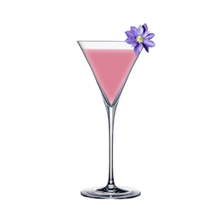 酒吧灵魂BSCK8012日式150ml马天尼无铅水晶高脚创意鸡尾酒杯水杯