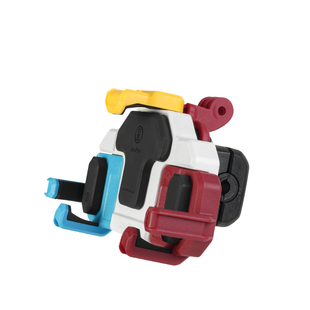 五匹osopro摩托车手机支架减震直连螃蟹电动车导航固定架踏板