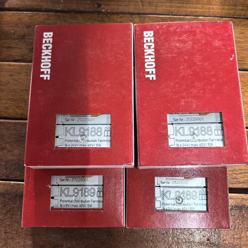 议价KL9188，KL9189现货促销全新原装正品未拆封BECKHOFF倍福模块