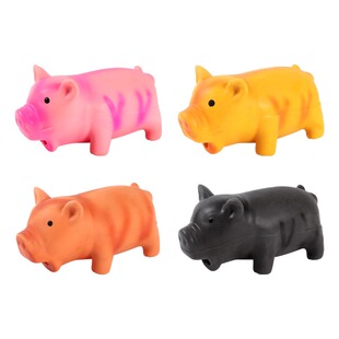 宠物狗狗玩具耐磨耐咬乳胶发声怪叫猪猪自嗨解闷神器磨牙宠物玩具