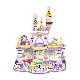 小猪佩奇幼儿童玩具3D立体拼图模型积木早教益智力开发动脑男女孩