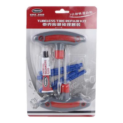 泰克应急补胎套装工具胶条胶水