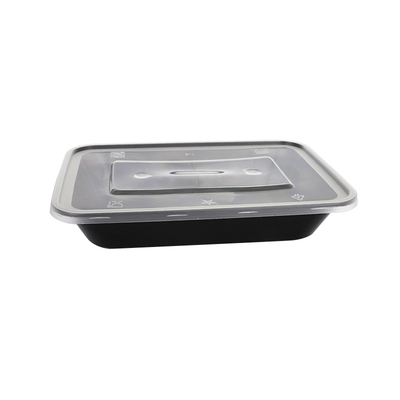 一次性长方形加厚透明塑料餐盒