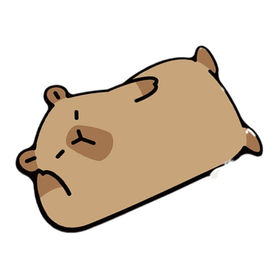 浴室门口吸水地垫卡皮巴拉硅藻泥