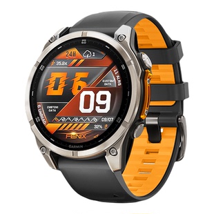 Garmin佳明Fenix8/泰铁时8-47mm/7/6/EpixPro/G2手表替换表带22mm
