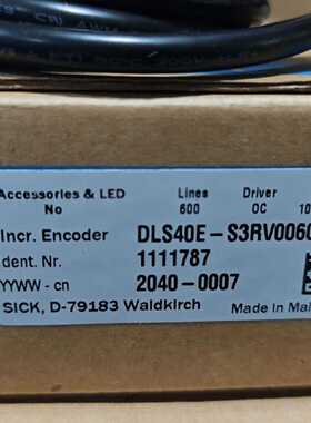 议价SICK西克增量编码器 DLS40E-S3RV00600 原装正品 其他型号问