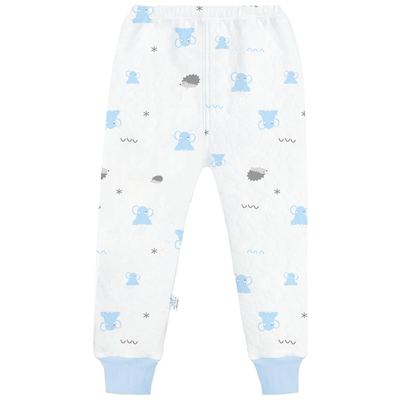 小青龙男童秋冬季单条全棉保暖裤