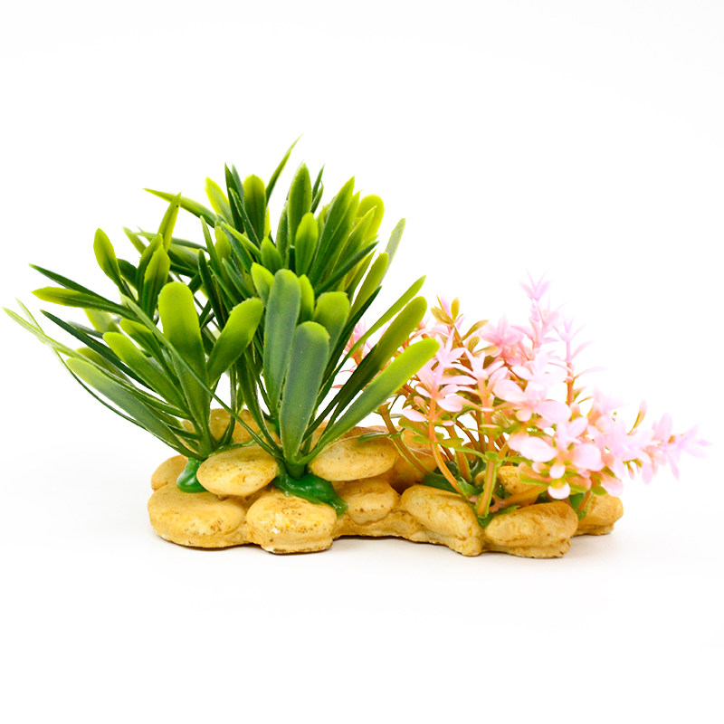 鱼缸装饰仿真水草植物小草堆塑料