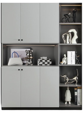 现代风创意轻奢玄关陶瓷花瓶摆件装饰酒柜鞋柜电视柜装饰品组合