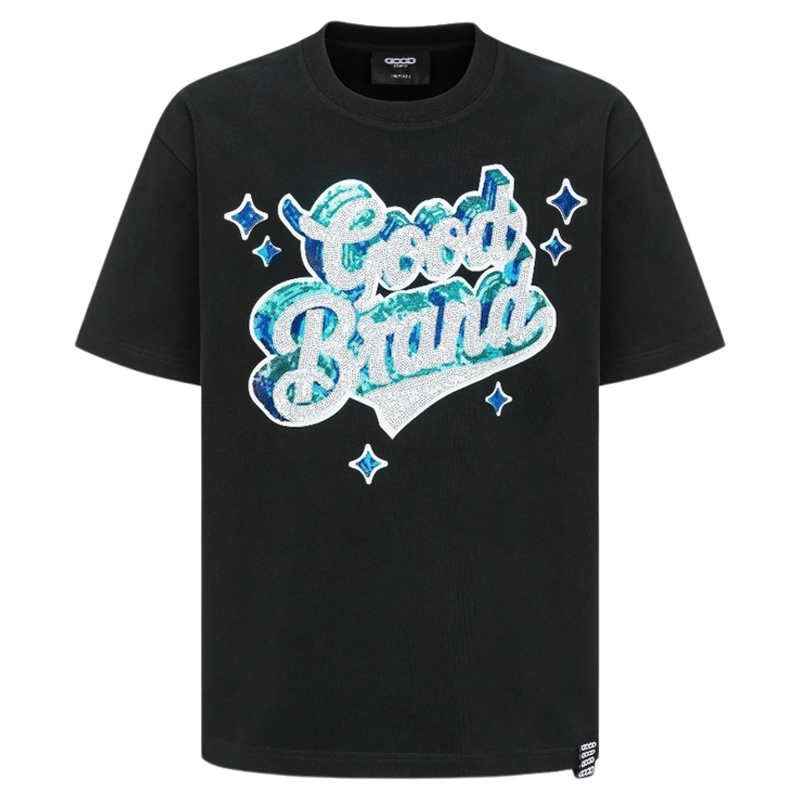 GOODBRAND 2025SS立体星星亮片轻奢时尚高级感短袖T恤潮男女同款