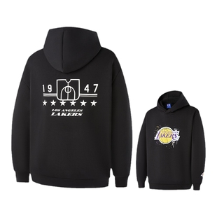 NBA官方正品球队故事系列男情侣舒适运动连帽卫衣湖人太阳队