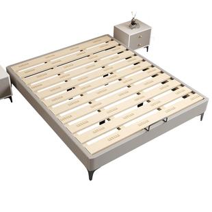 无床头床架子排骨架定制床任意尺寸榻榻米儿童床家用卧室实木床架