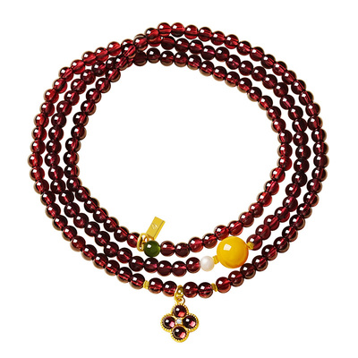 宫里上新天然正品石榴石手串