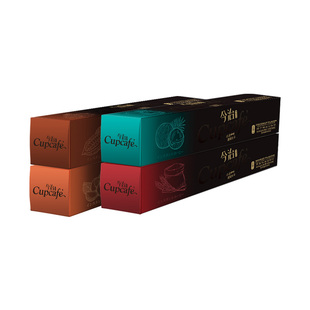 今治Cupcafe三合一速溶咖啡粉胶囊装15g*6颗固体饮料免煮巧克力味